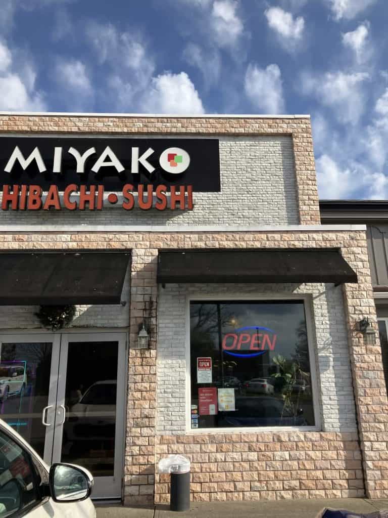 miyako sushi & steakhouse exterior