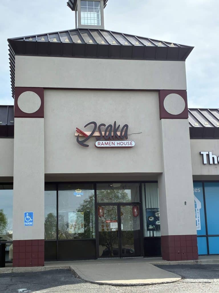 Osaka Ramen House Exterior