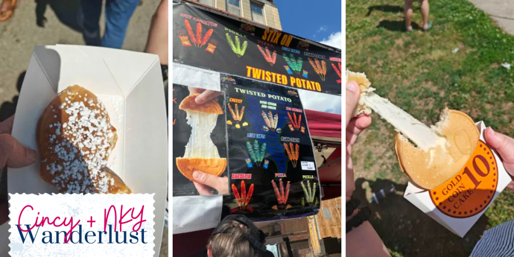 Taiyaki, Cheese Coin from Stix On at the Asian Food Fest in Cincinnati, OH