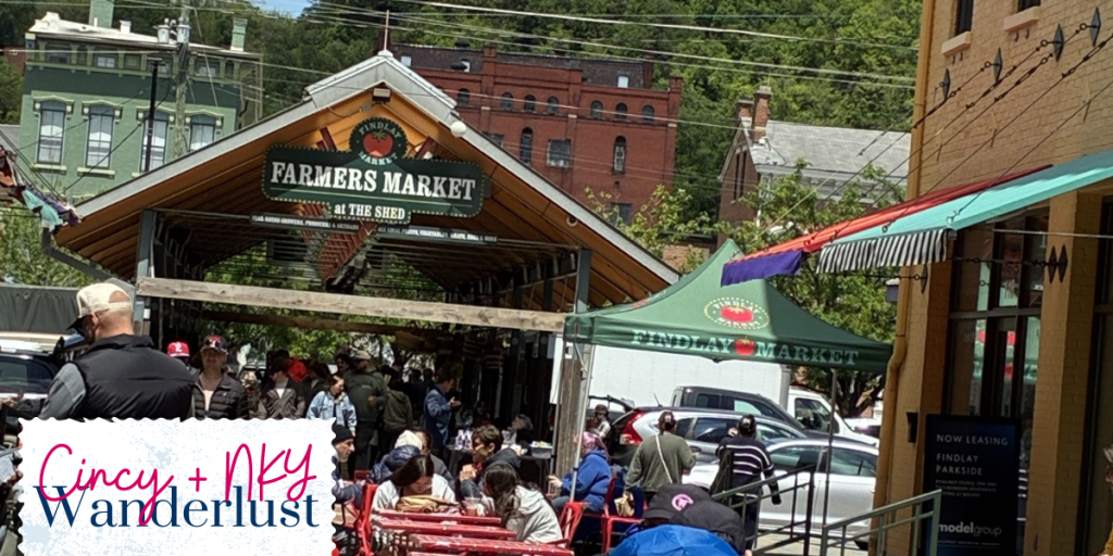 Photo of the Findlay Market farmers market.